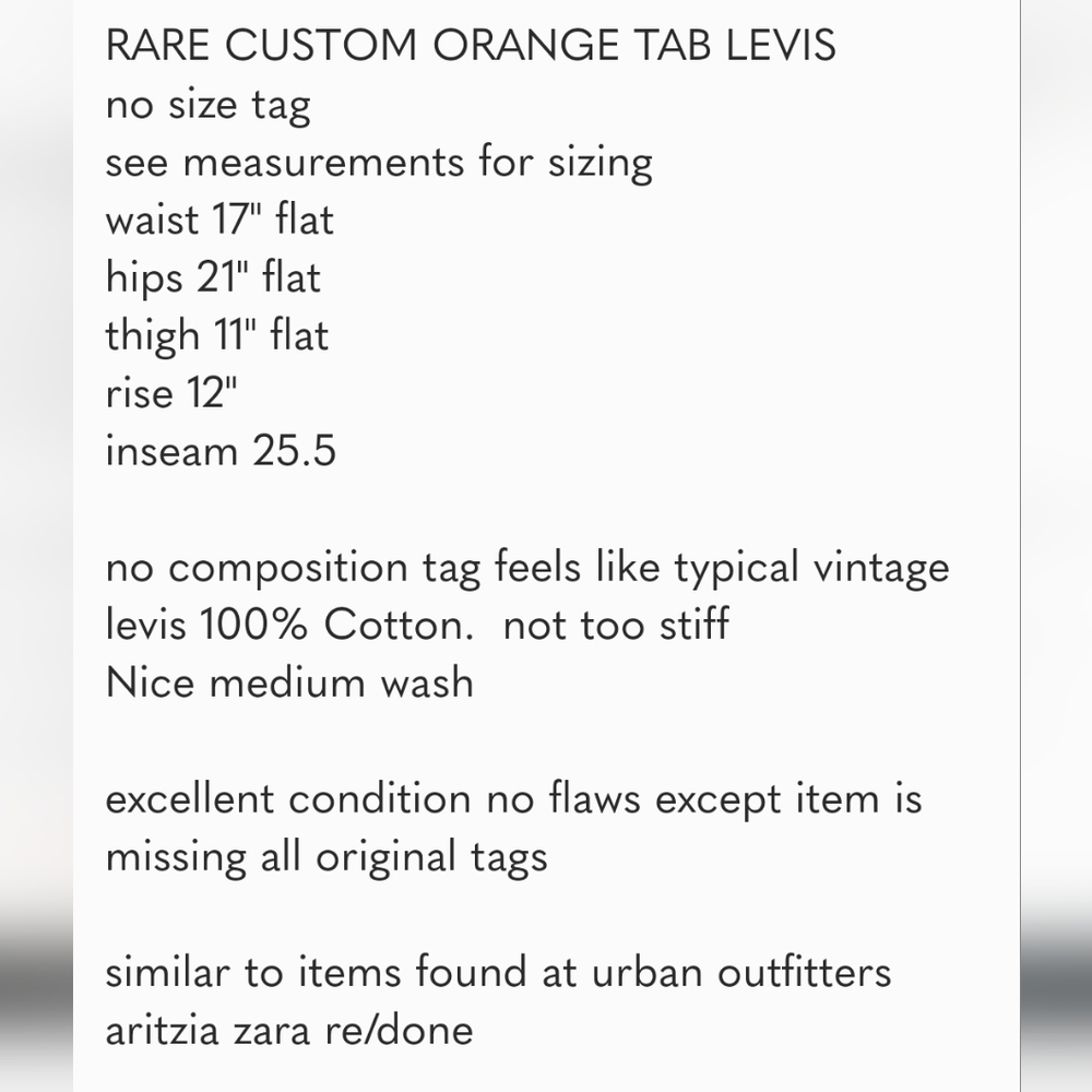 Levi's Blue Straight Leg Women's Jeans - Picture 7 of 7